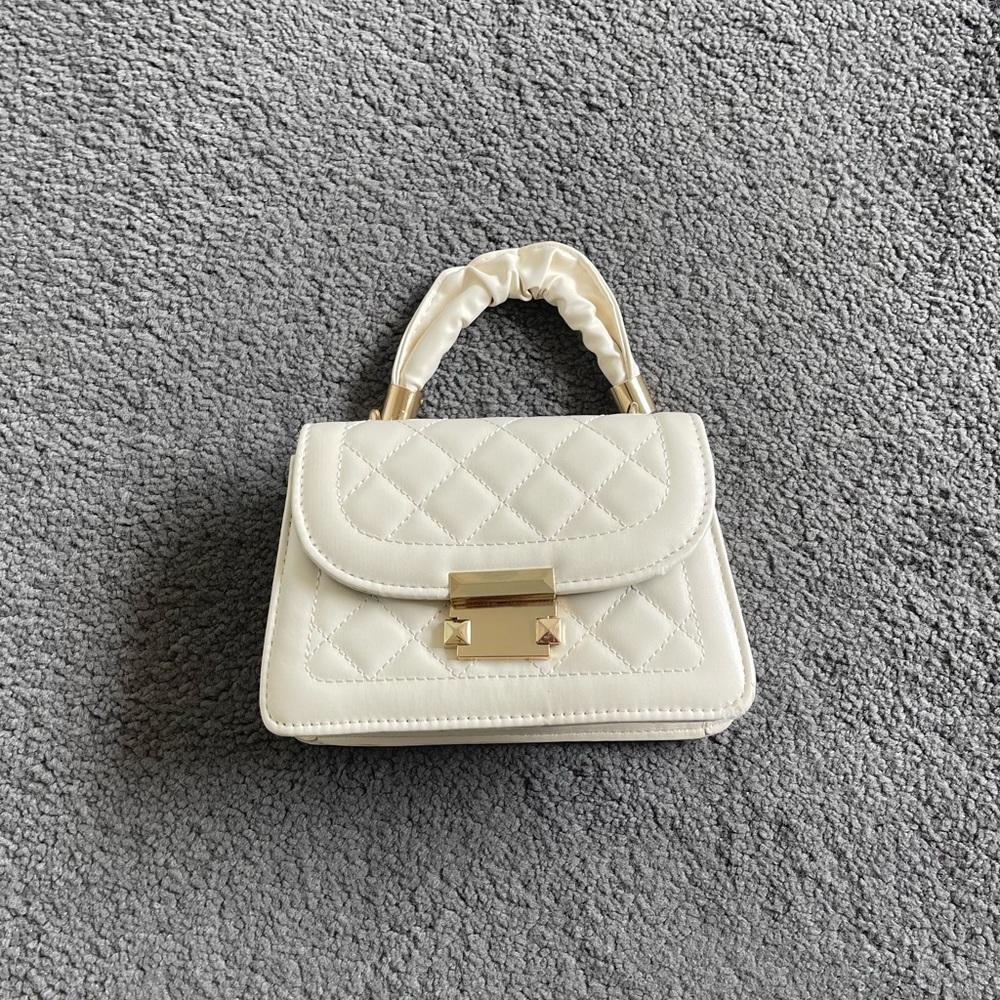 Mini Handbag with Removable Gold Chain